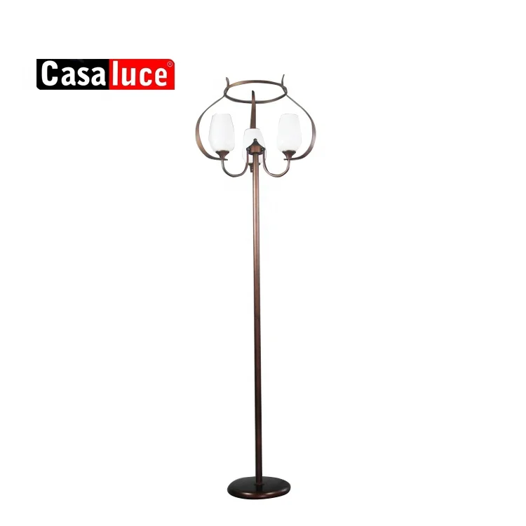 
Hot sale manufactured cheap price homes glass lampshades bronze antique brass copper pendant light chandelier 
