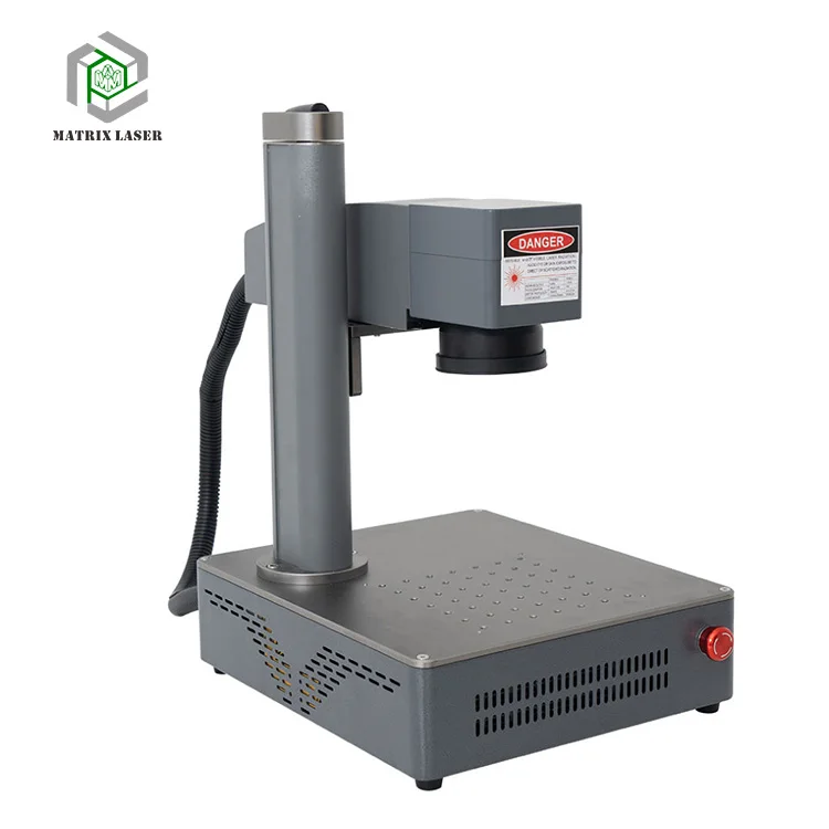Portable 3d 20w 30w 50w 80w 100w Jpt Raycus Mopa M7 Engraver Rotary Fiber Laser Engraving Marking Machine For Guns Jewelry