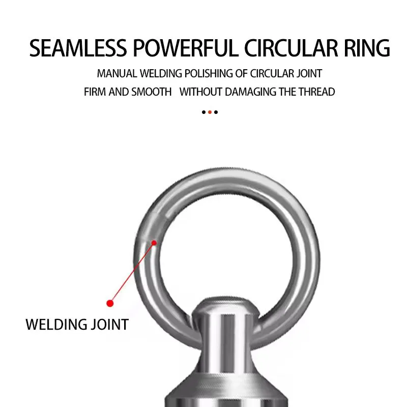 Alpha customized stainless steel Ball bearing swivel with solid ring fishing