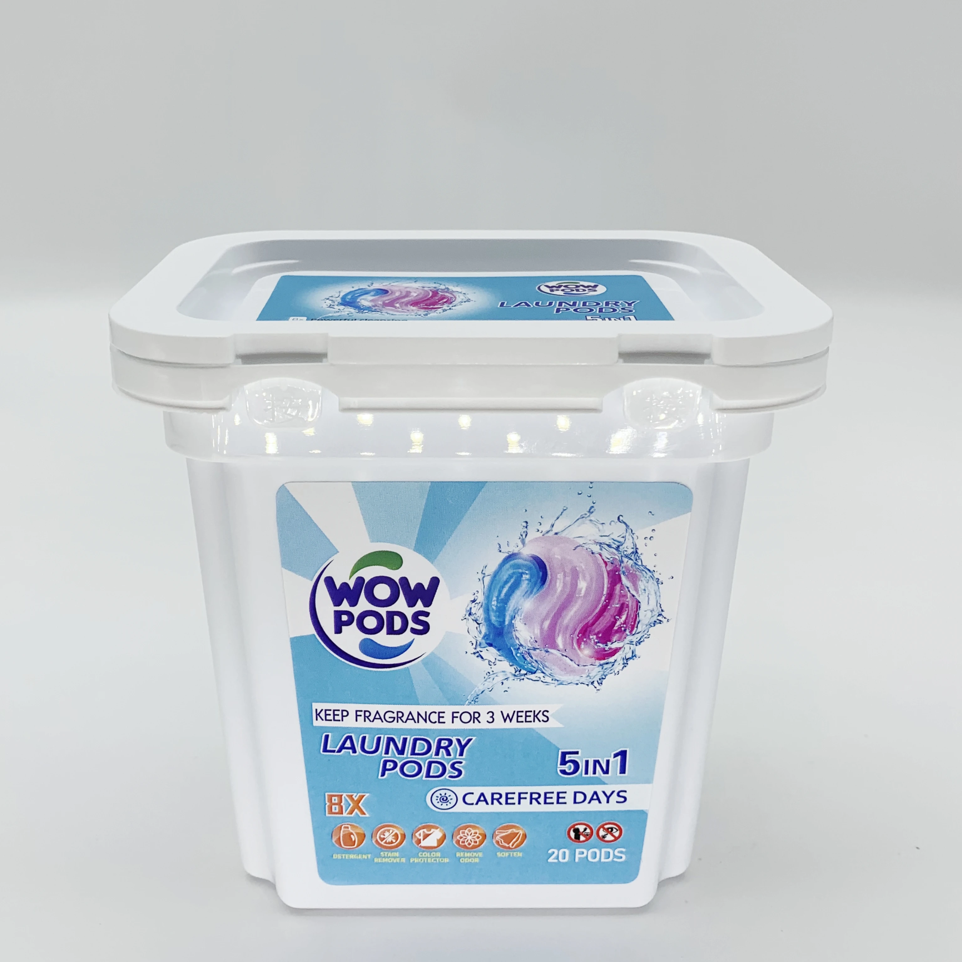 New Capsules Detergent Laundry Beads Detergent Soap Scent Nature Laundry Detergent Pods 5 in 1 Washing Pods