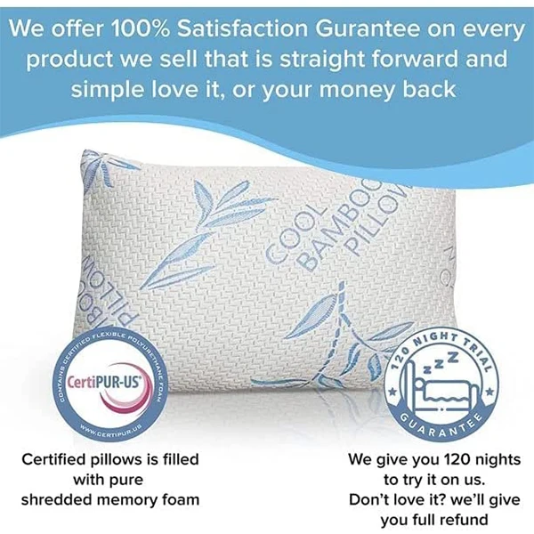 Wholesale Tpu Fabric Waterproof Sustainable Solid Cooling Pillow Protector Bamboo Fiber Pillowcase