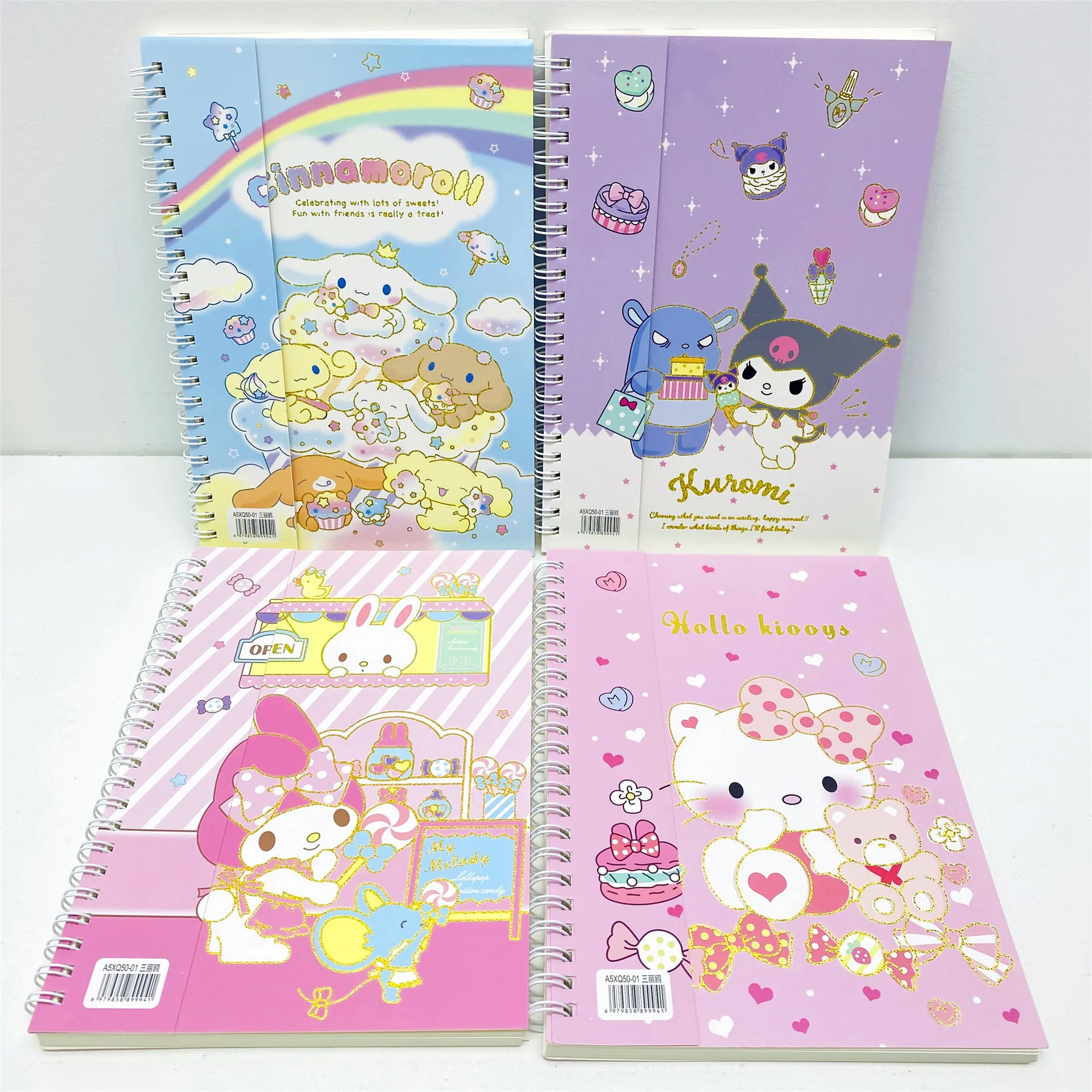 Baoyu Kulomi Cinnamoroll cartoon girl  notebooks for students hardback notebook hardcover spiral  notebook high school