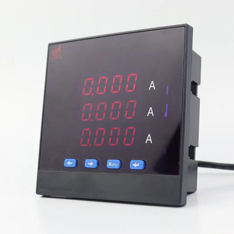 Electrical Meter 3 Phase  Led Digital Display Smart Ammeter