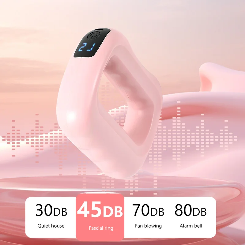 Massager fascia ring vibration fitness shoulder neck calf abdominal massage belt for muscle relaxation of the whole body