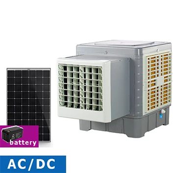 AC/DC 220V/12V Solar Rechargeable window cooler
