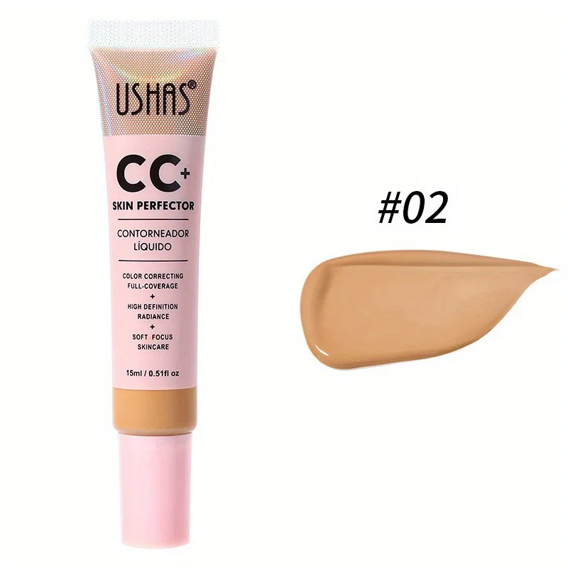 USHAS Make Up 6 Colors Liquid Concealer Foundation Cream HD Photogenic Color Correct Liquid Concealer