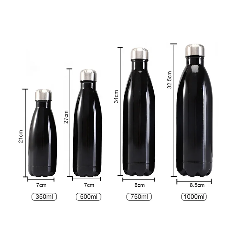 Factory Price Custom Logo 500ml Cola Bottles with Various Designs Bulk in Stock