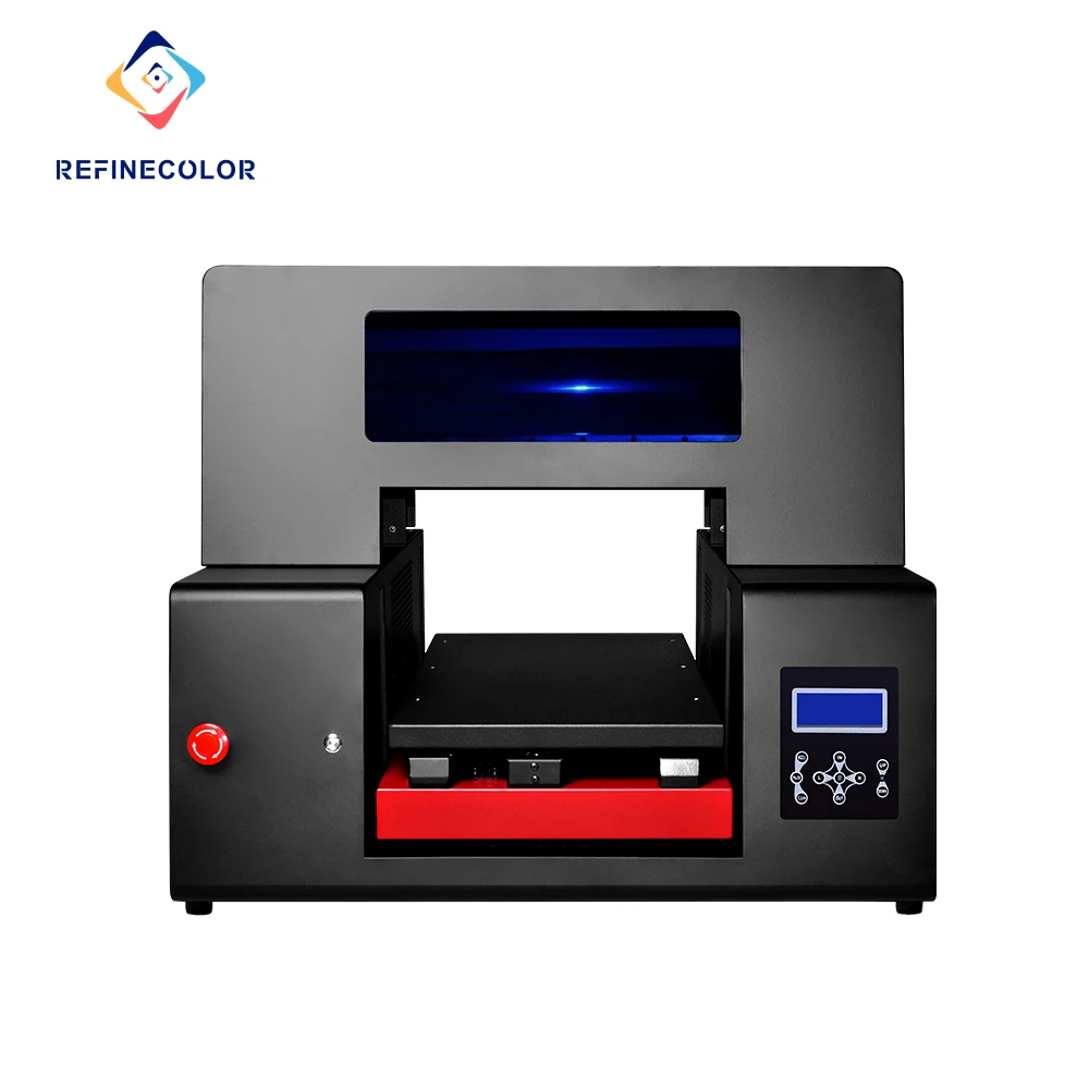 Full-Automatic Led UV Phone Case Printer For Braille ID Card/ Bottle/ Golf Ball/ Wall
