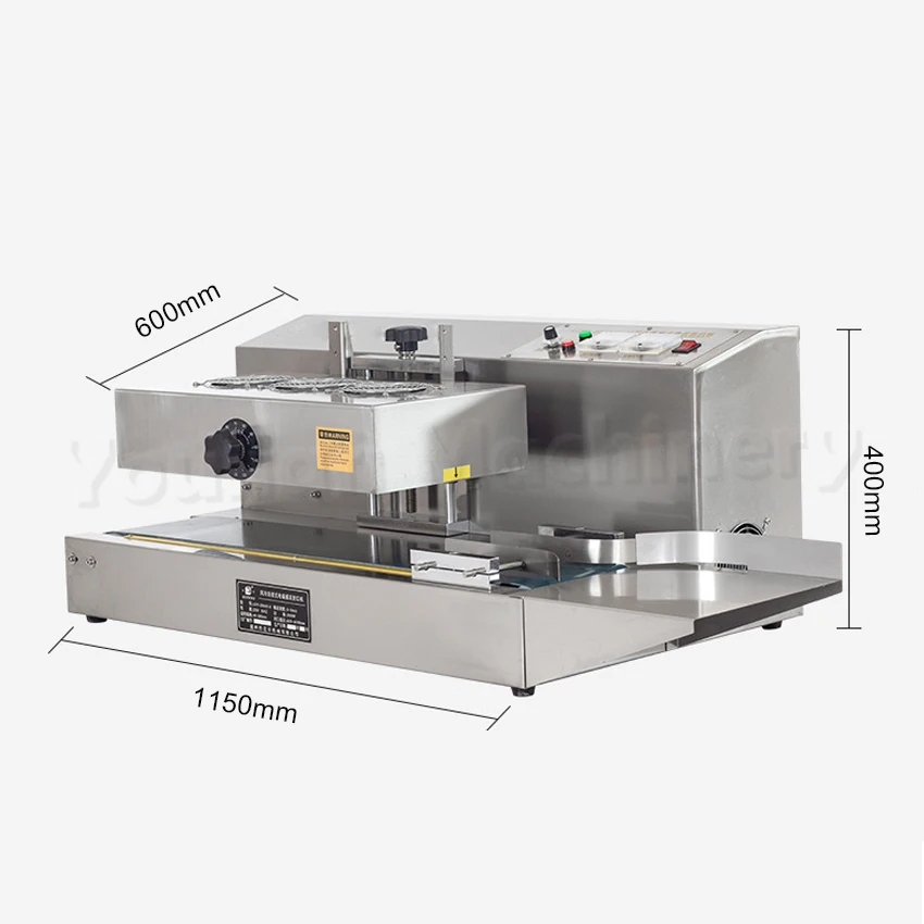 LGYF-2000AX-II Continuous Aluminium Foil Container Plastic Bottle Induction Heat Sealer Machine