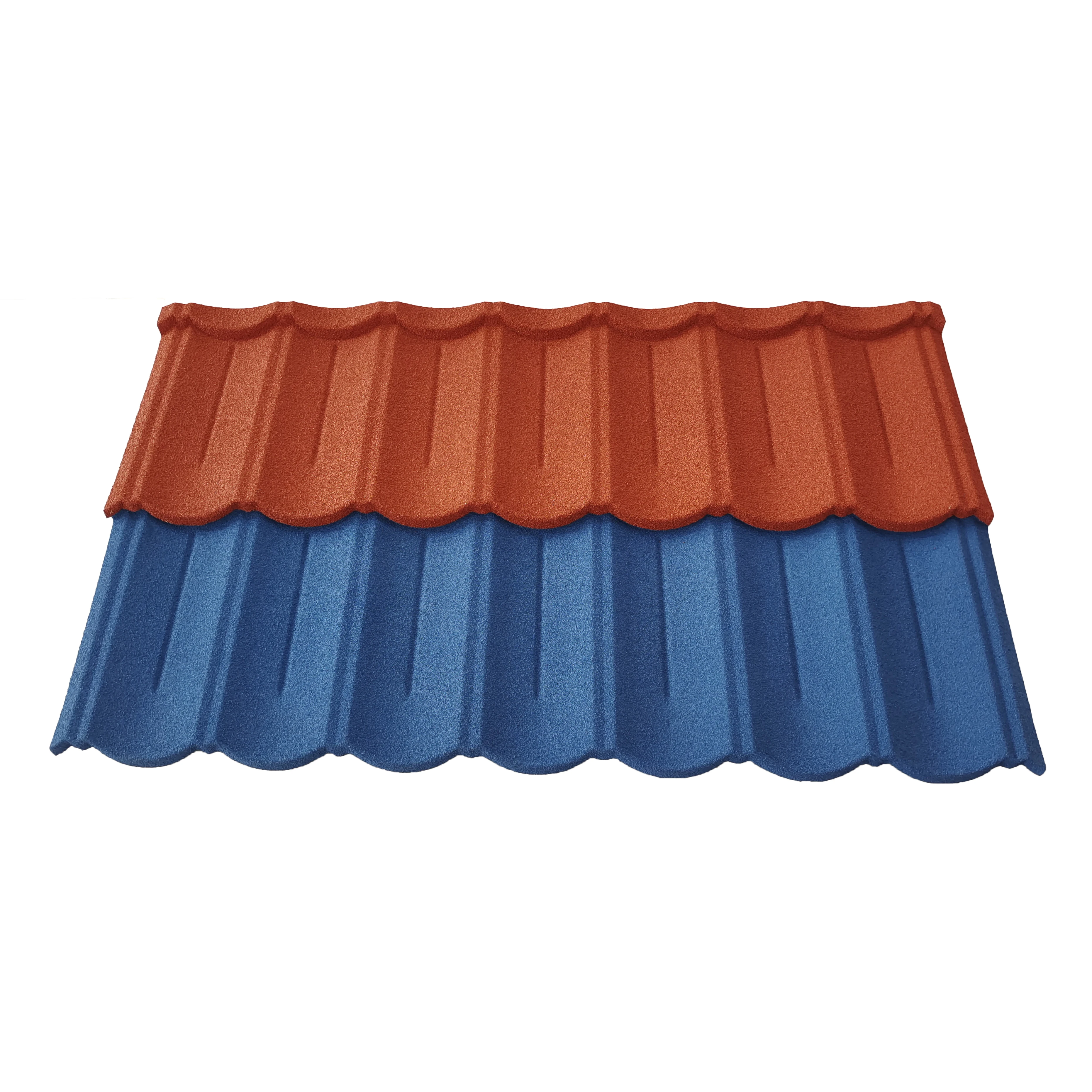 Acrylic Adhesive Bonding Custom Tiles Colored Brushed Concrete Roof Tile Sheet