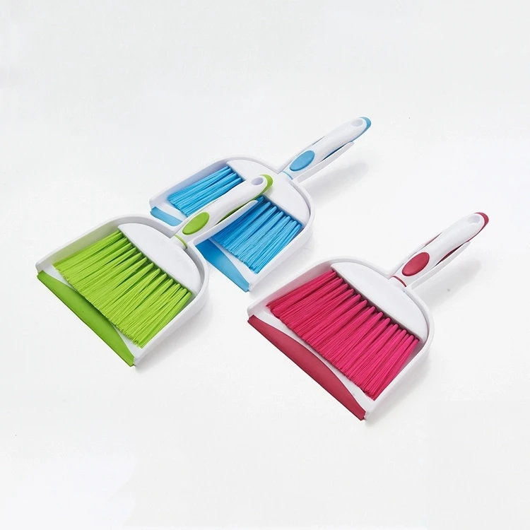 Customized full digital print libman small broom and dustpan set manufacturing