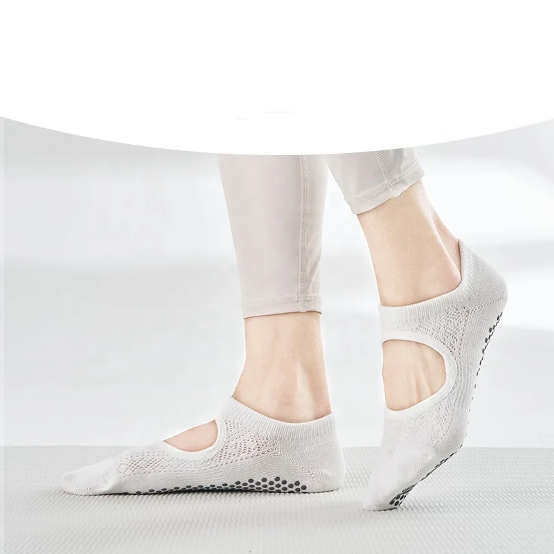 Professional Fashion Yoga Socks New Rubber Soles Non-Slip Breathable Anti-Friction Multi-Color Options Yoga Socks For Women