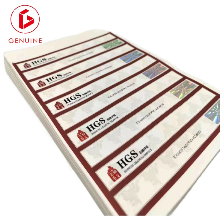 Customized optical change ink angle color change anti-counterfeiting certificate collection rating certificate printing