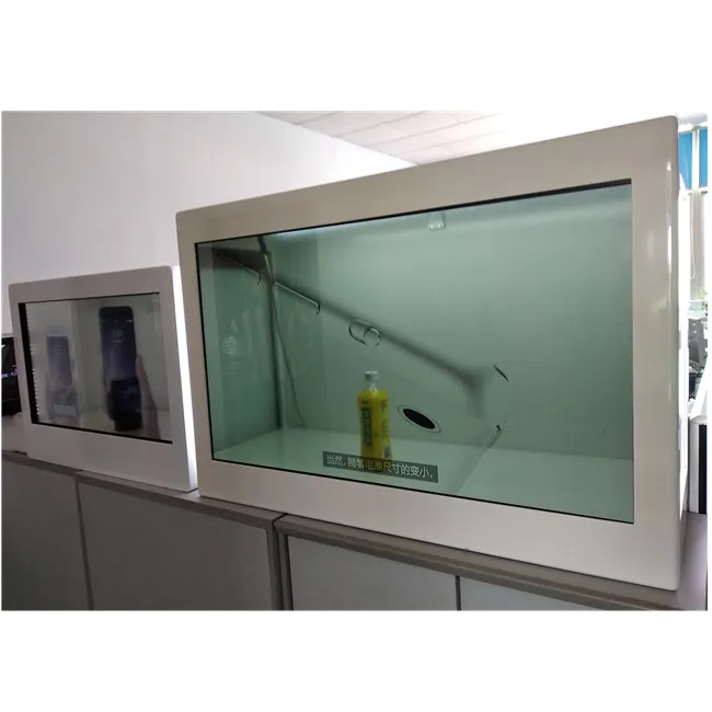 Other Advertising Equipment transparent showcase transparent LCD advertising display