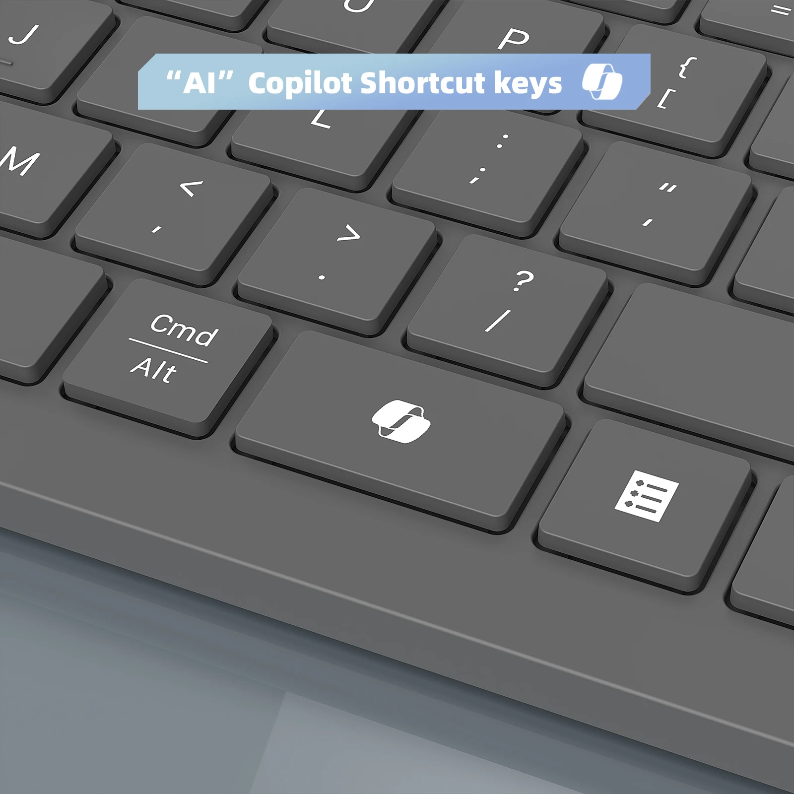 Customize Spanish Russia Arabic Wired Office Keyboard AI Copilot Key Silent Ultra-thin Keyboard and Mouse for Computer Laptop