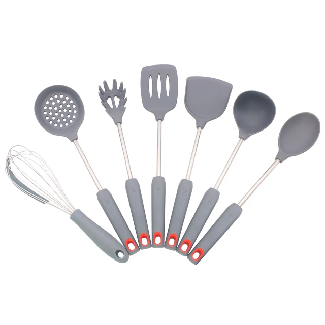 Cooking Utensils Food Grade Silicone Kitchen Utensils Cookware Sets