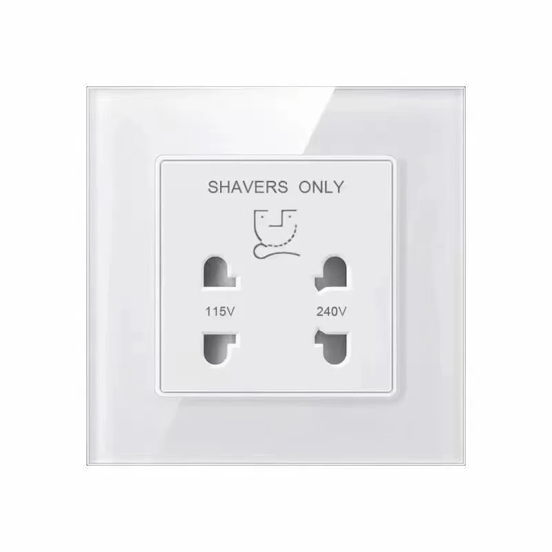 Electric Home Safety High Bakelite Pc Metal Acrylic New Designed Common Mechanical Electric Wall Modern Light Switch With Socket