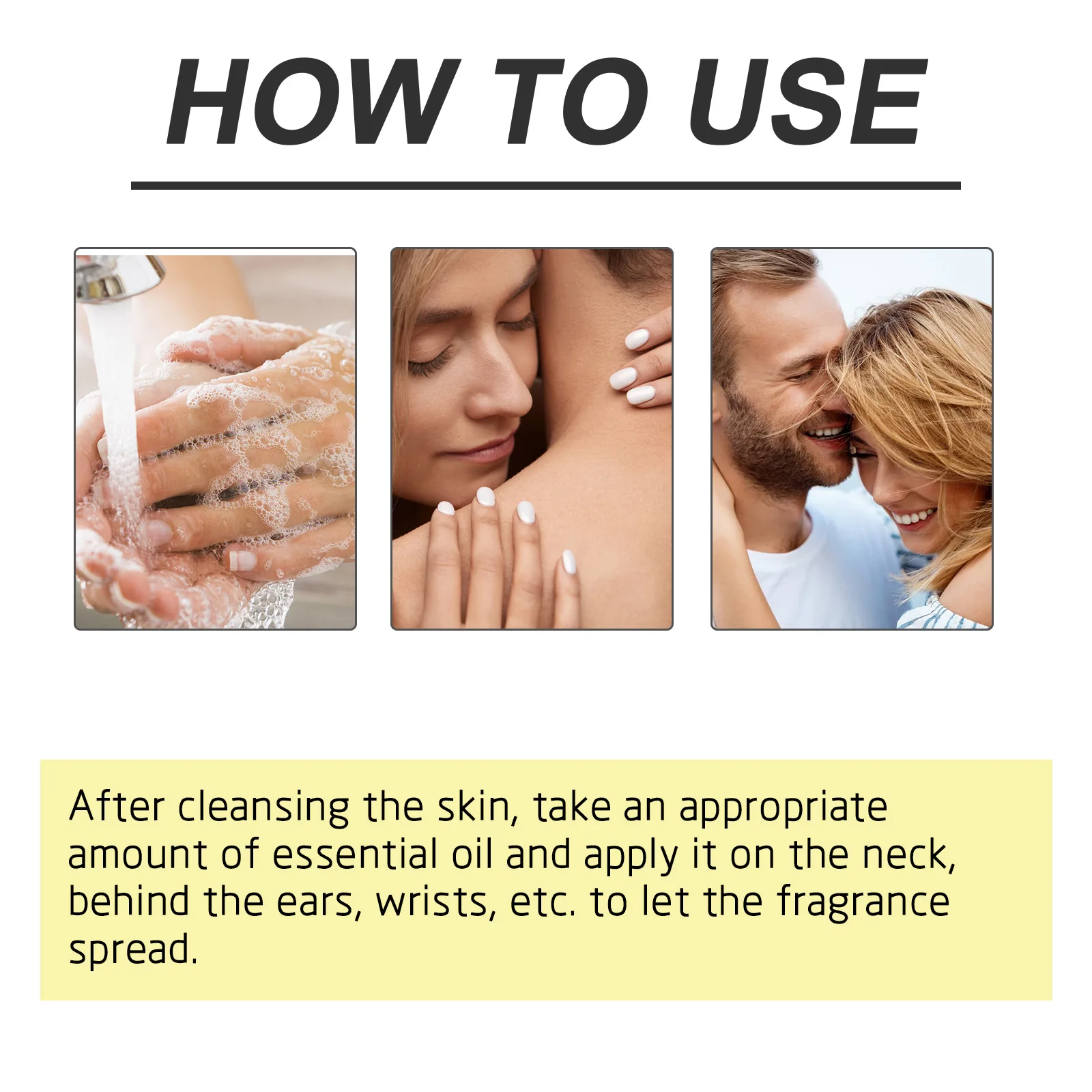 North moon high-quality natural fresh body lasting fragrance men and women perfume pheromone body essential oil