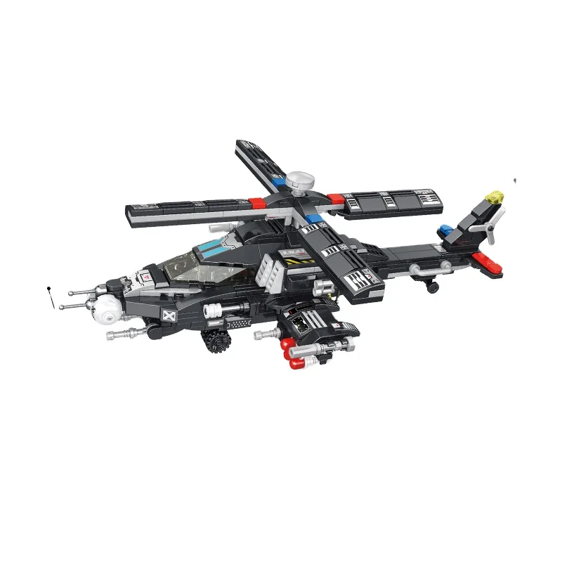 Оптовая продажа лидер продаж 8 в 1 вооруженные штурмовые солдаты строительные блоки фигурки игрушки многофункциональный полицейский боевой автомобиль