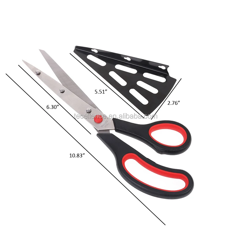 
Kitchen Pizza Tools Stainless Steel Pizza Knife Scissors Pizza Cutter with Saver Shovel 