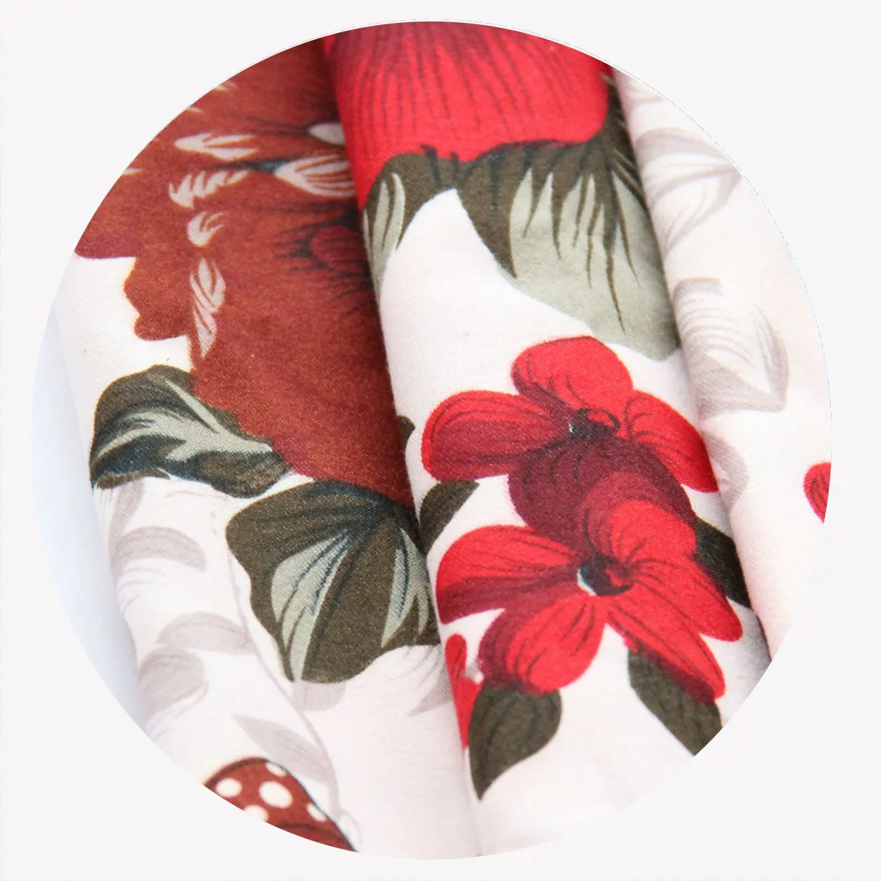 customized polyester microfiber flat/twill abrasion fabric peach skin  printing home textile