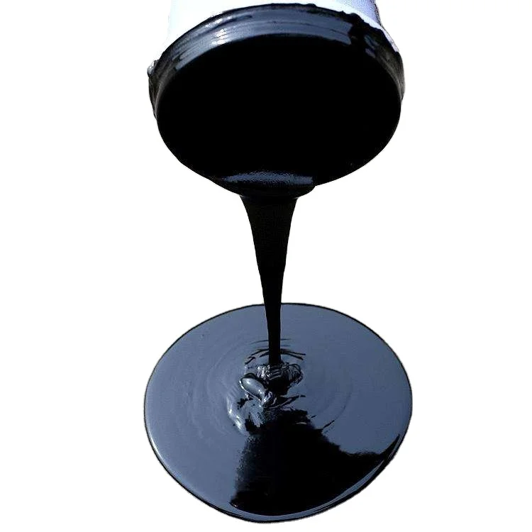 High Quality Black Oily Polyurethane Waterproof Coating For Roof Crack