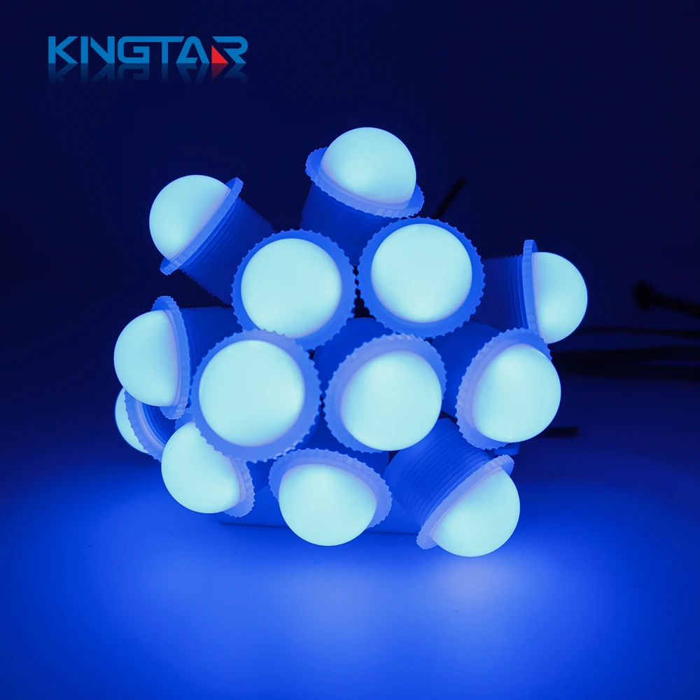 DC12V Outdoor LED Pixel ball light  UCS1903 SMD 5050 IP66 26mm RGB Point Light