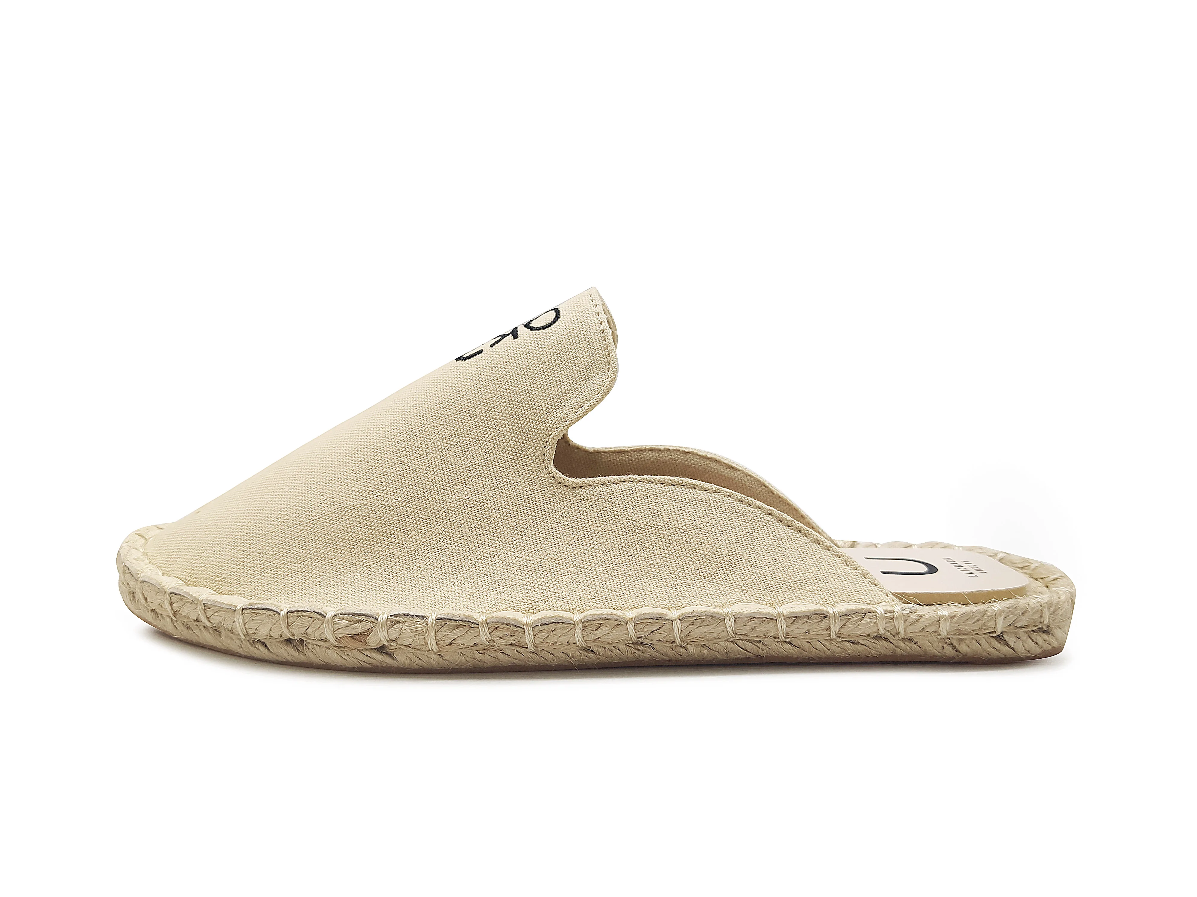New Fashion Espadrilles Nature Jute Shoes Women Espadrilles Men Canvas Lazy Flats