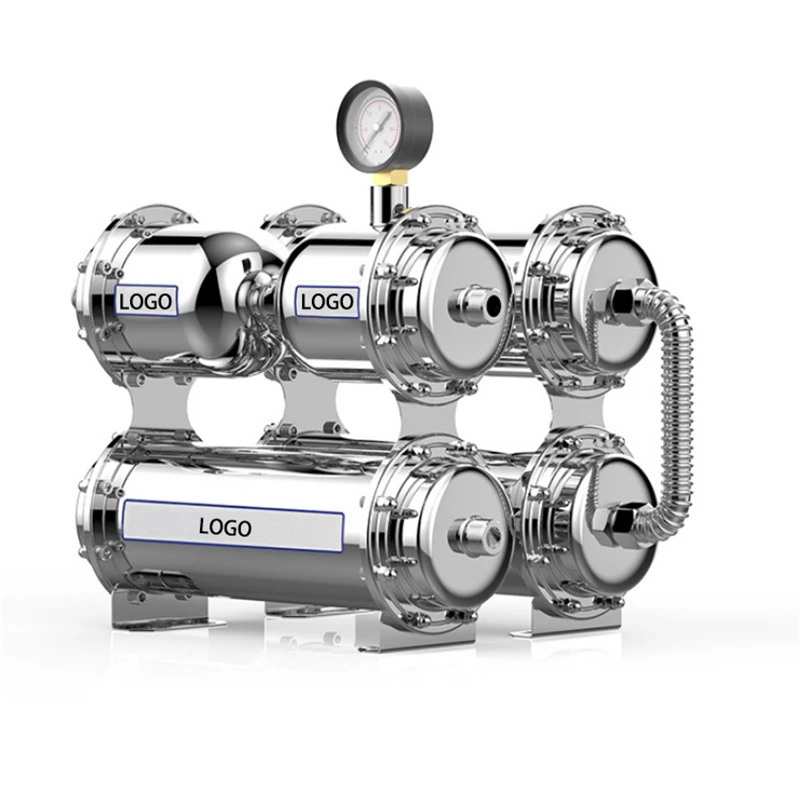 Eiree Stainless Steel Household 6 Stages Use Filtration Technology Purifier Water Filter