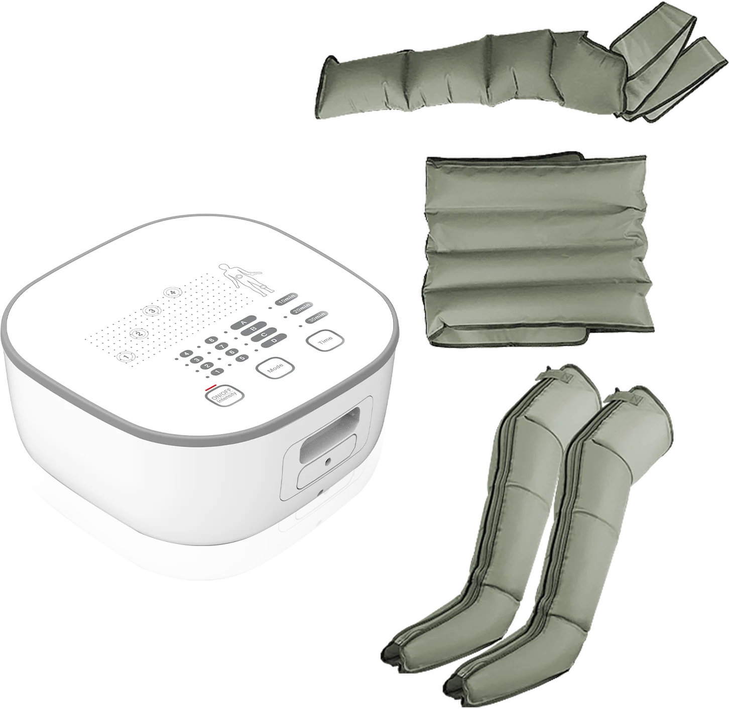 Factory Price Wholesale OEM leg air compression therapy massager leg knee foot ankle air wave massager