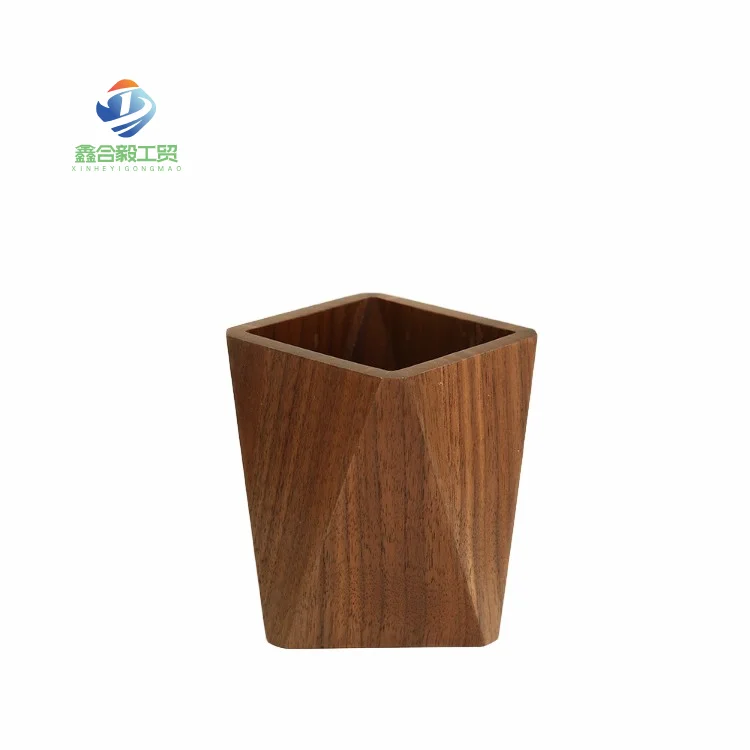 Multifunctional Wooden Office Organizer Cute Fashion Design Pencil Holder Office Desk Office Accessories Pen Holder