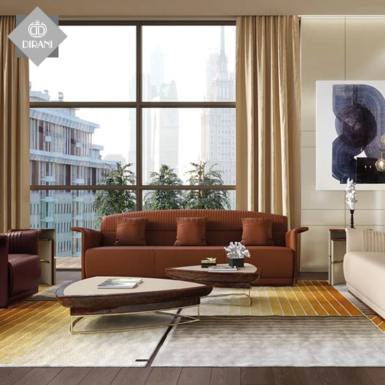 Rice White Livingroom Sofa Leather Armchairs Lounge European 2 Seater Lounge Set 100% Italy Modern Living Room Sofa Sofa Bed