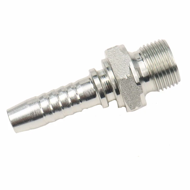 Manufacturer BSP male thread Carbon steel 12611 hydraulic hose fitting