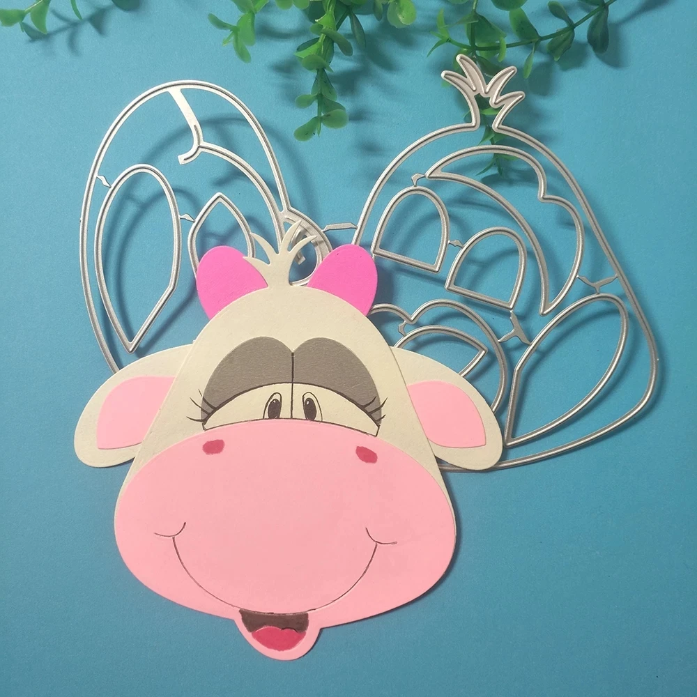 AAGU  New Metal Cutting Cutter Scrapbooking Craft Dies Embossing Folder Scrapbooking Animal Hear Metal Scrapbooking Dies