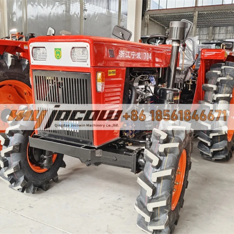 Многофункциональный 504 трактор Ningbo широкие шины 4wd сельскохозяйственные тракторы
