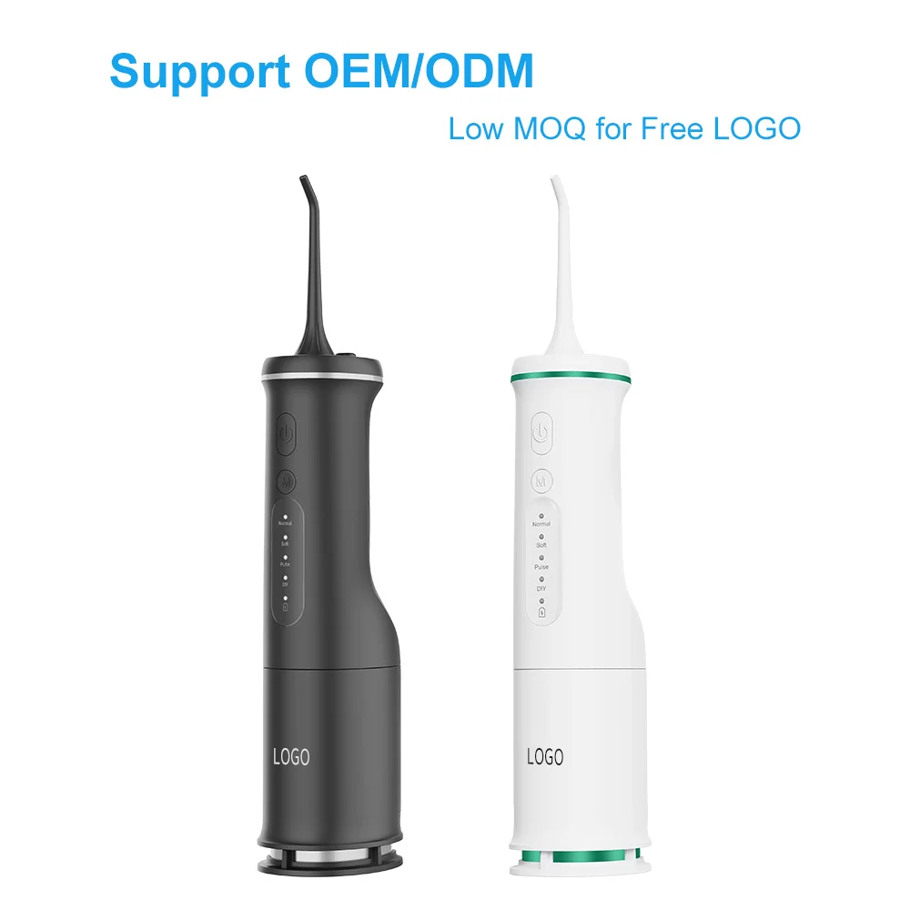 New Design Type C Charging Rechargeable Water Irrigator Dental Care Oral Irrigator 300ml & IPX7 Waterproof Water Flosser
