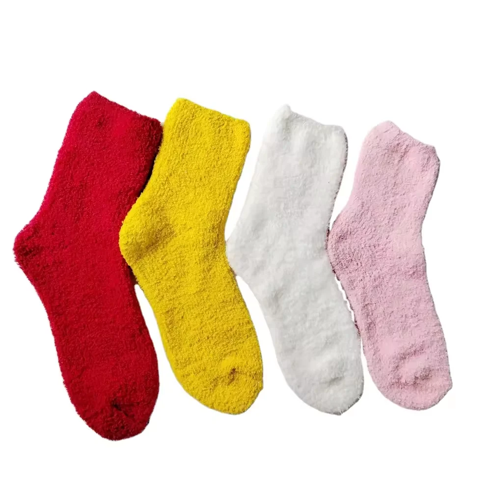 Super Soft Plush Slipper Sock Casual Home Sleeping Fuzzy Cozy Socks