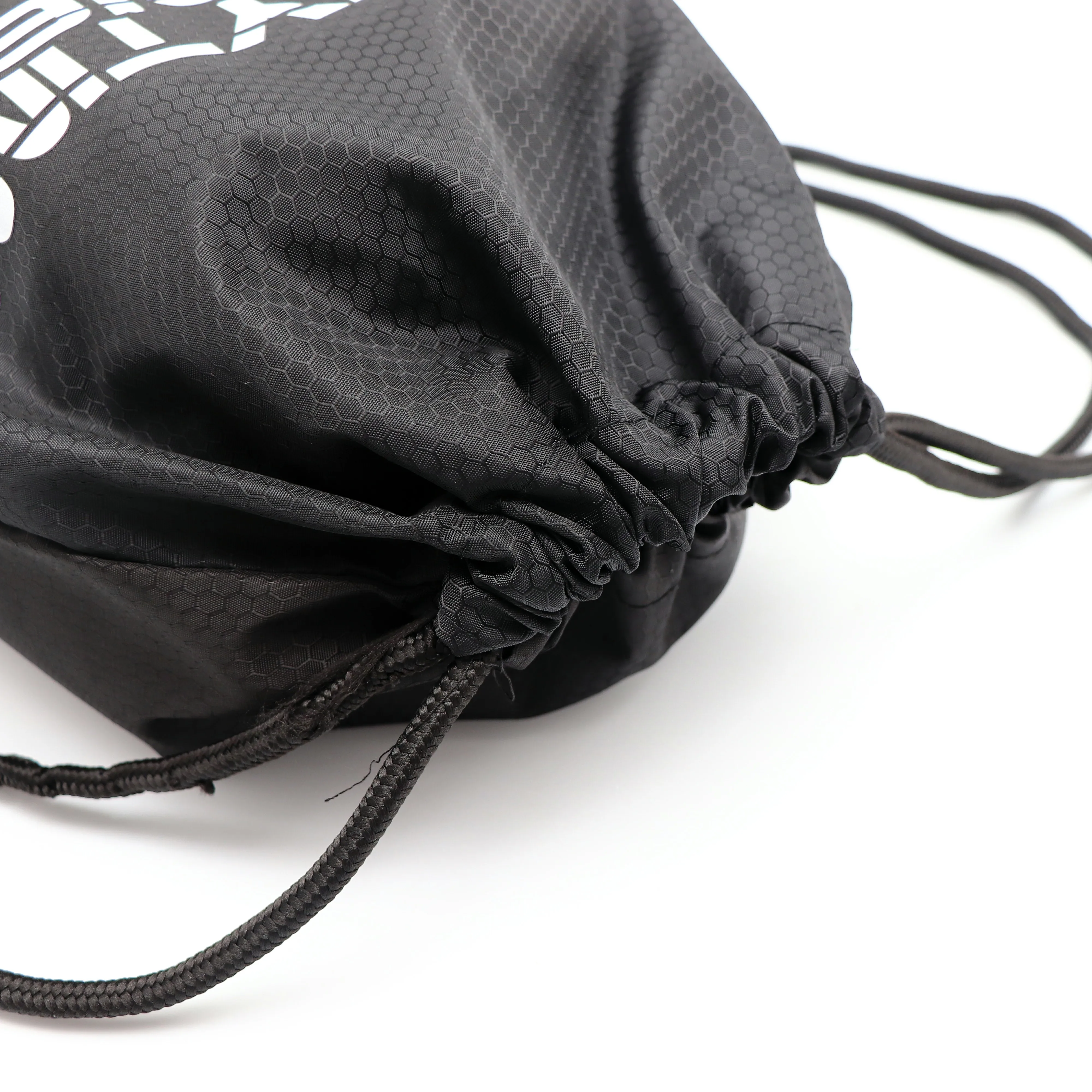 Eco-friendly nylon polyester draw string bag fitness backpack sport gym drawstring backpacks bags with custom print logo