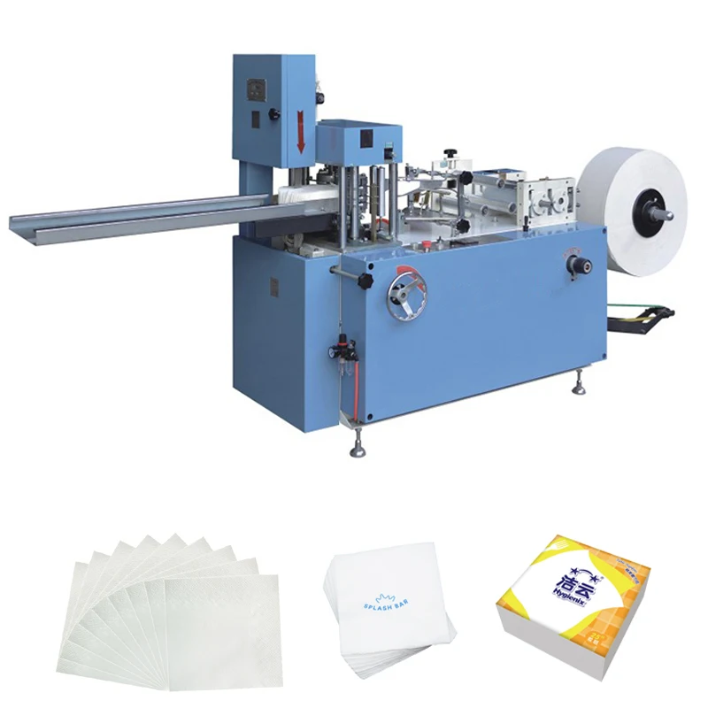 Full Embossing Color Printing Napkin Tissue Folding Machine