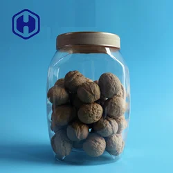 wholesale lollipop pet food screw top 110mm transparent 2600ml big plastic jar