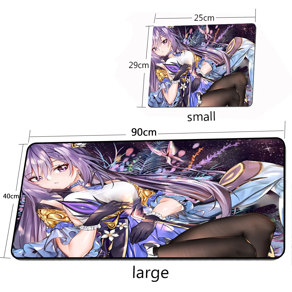 Genshin Impact 90x40cm Large Mouse Pad Gaming Accessories PC Laptop Gamer Mousepad