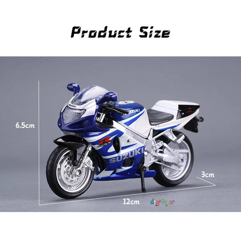 Maisto 1:18 литая под давлением модель мотоцикла Suzuki GSX R750 2021 популярный Лидер продаж мотоцикл
