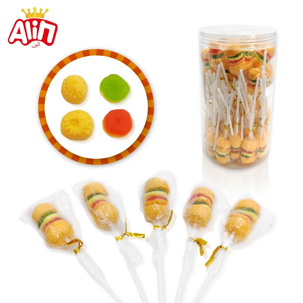 candy snacks for kids  halal customizable  Bottled burger skewer  Gummy candy