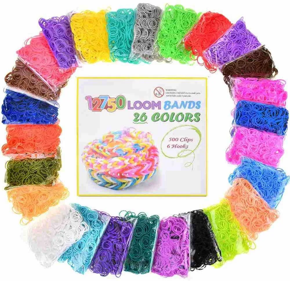 Kids Educational Toy  Rubber Bands Loom Set for Crafts Educational Toys