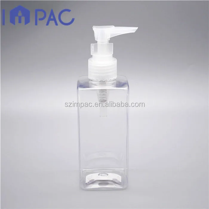 Wholesale plastic hair care bottles packaging with shampoo dispenser
