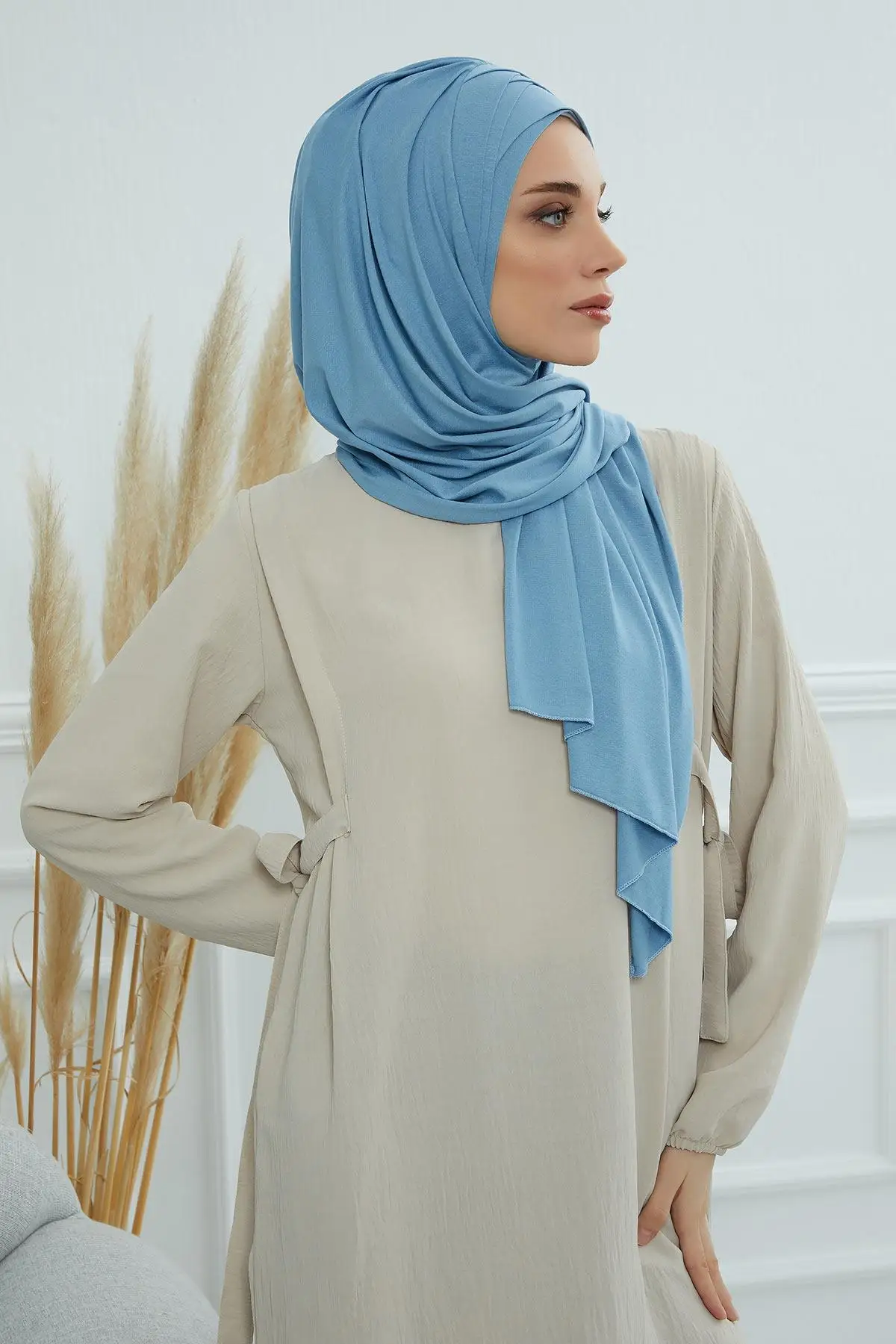 MOTIVE FORCE Attractive style hijab scarf plain premium heavy chiffon hijab hijjab islamic muslim hijab ethnic scarves & shawl