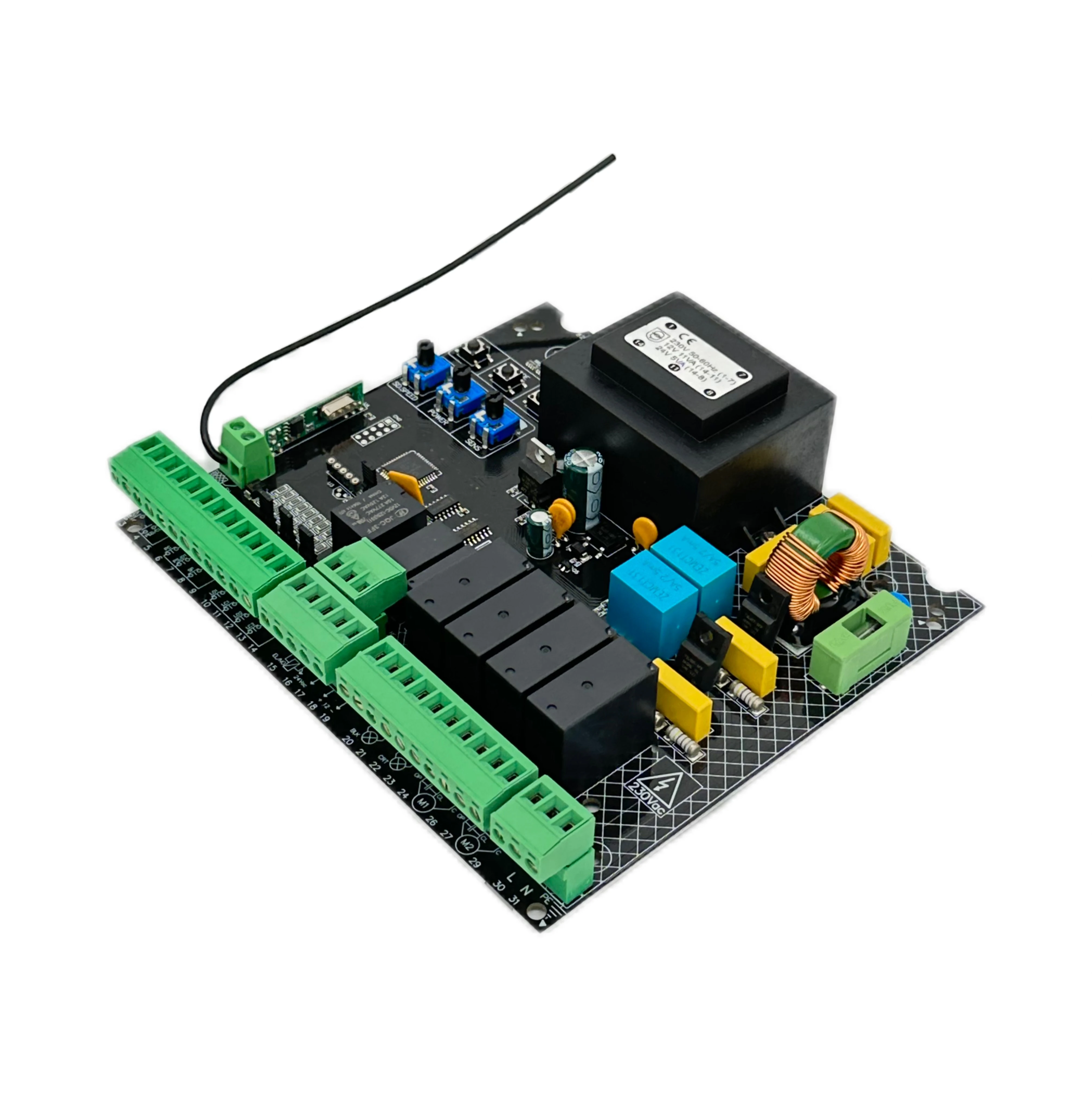 ID310 концевые переключатели AC110V 230V открывалка распашных ворот бестселлер универсальная автоматическая плата управления распашными воротами