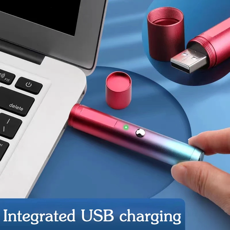 Custom Long Range Laser Torch Usb Rechargeable Green Infrared Laser Pointer Outdoor High Power Teasing Cat Laser Light