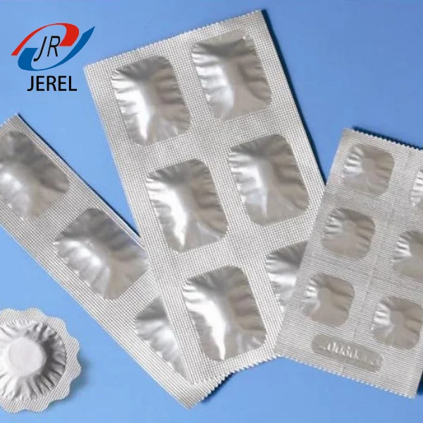 Полиэтиленовая лента JEREL PET AL PE ламинированная алюминиевая для упаковки суппозиторий