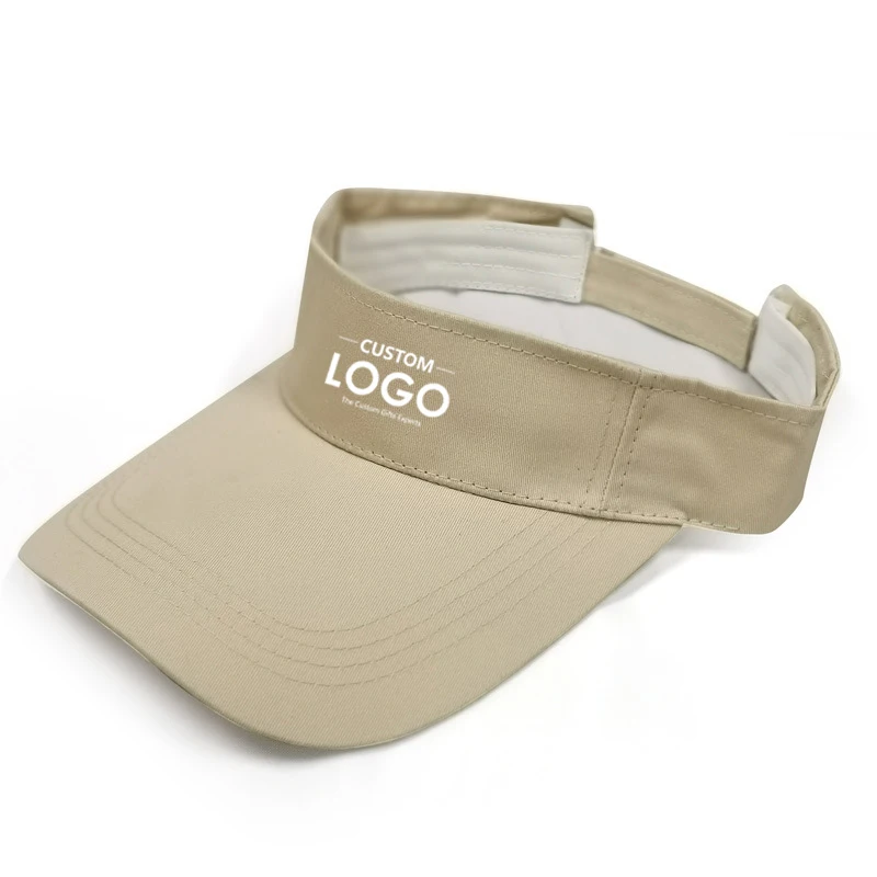 Custom Logo Sun Visor Hats Cap Sport Wear Athletic Sun Visor Caps Adjustable Sun Protection Visors for Women Men